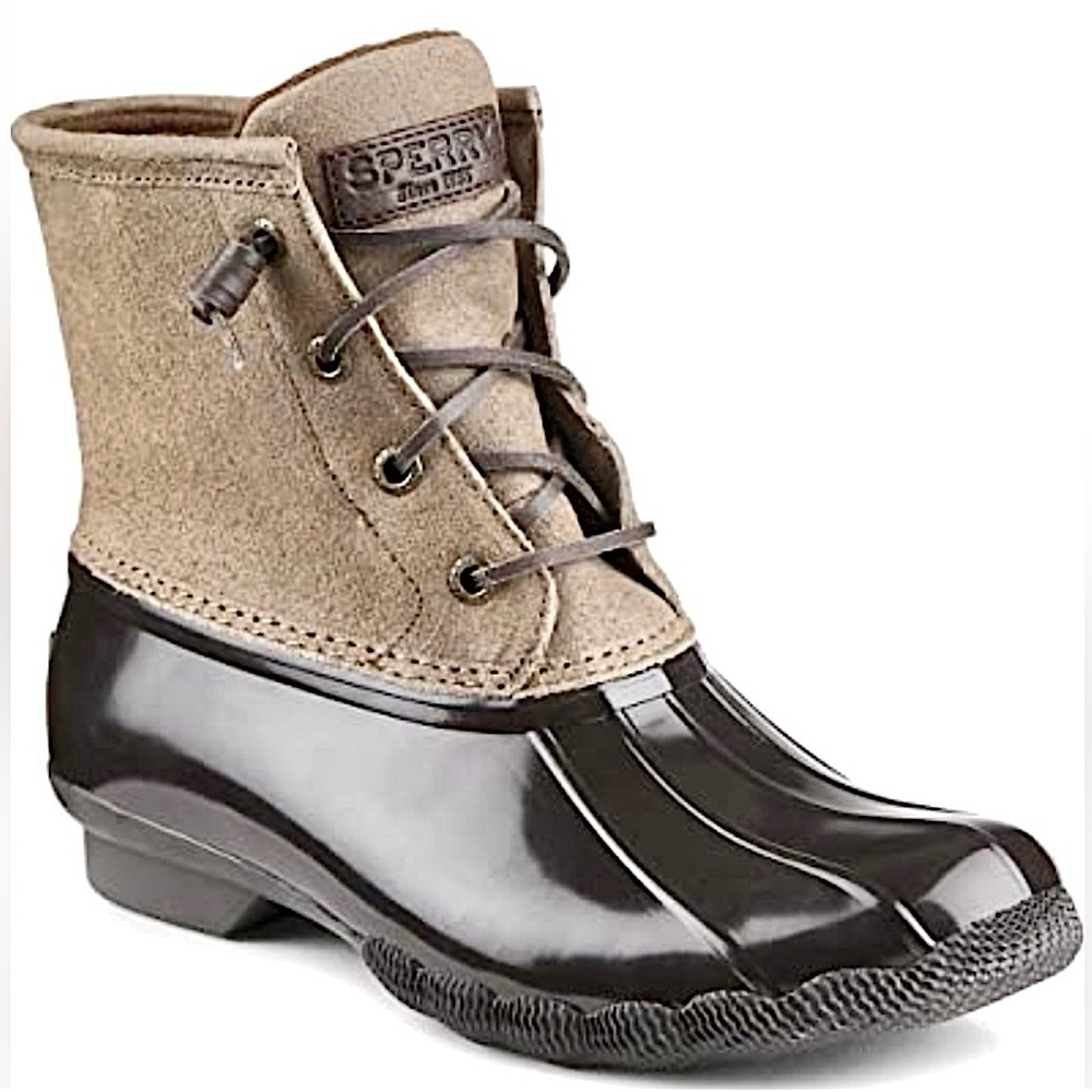 - Sperry Sz 10 Top-Sider Suede Duck Boots! EUC!
